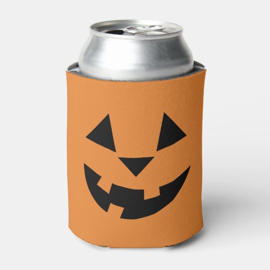 Jack O'Lantern-blikkoeler Blikjeskoeler (Blikje Voorkant)