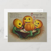 Jack O'Lantern Citrouille Jouer Cartes Poker (Devant / Derrière)