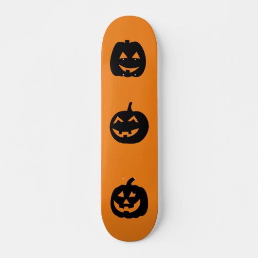 JACK O'LANTERN CITROUILLE SKATEBOARD DECK (Devant)