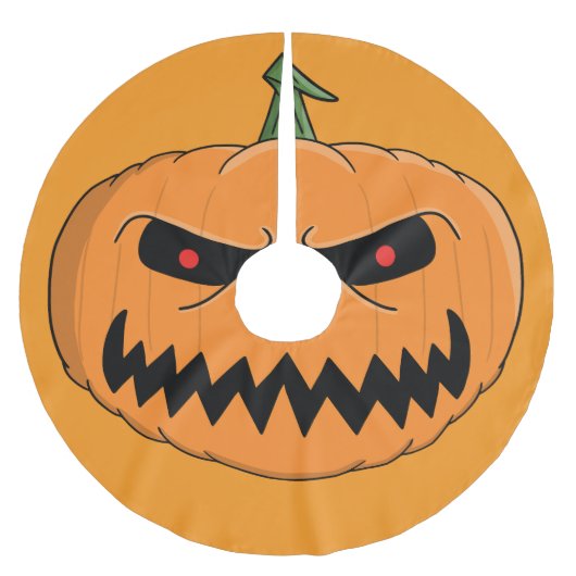 Jack O'Lantern - Halloween Kerstboom Rok (Voorkant)