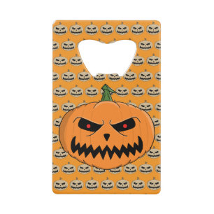 Jack O'Lantern - Halloween Kredietkaart Flessenopener