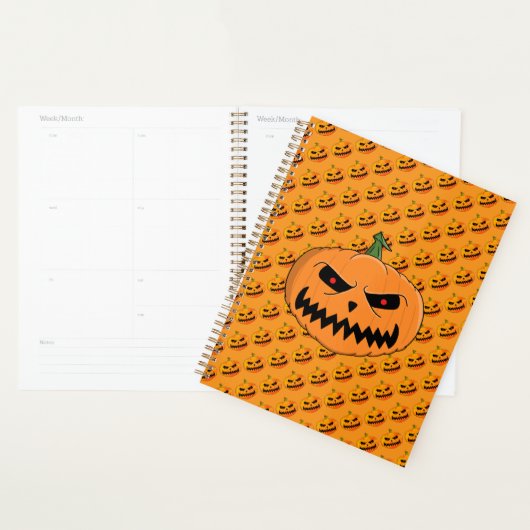 Jack O'Lantern - Halloween Planner (Display)