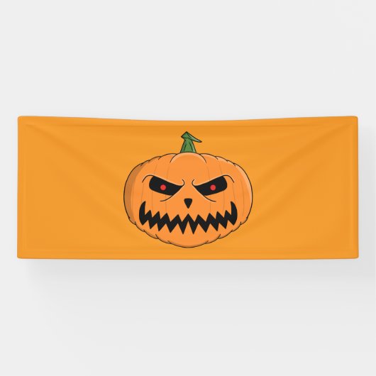 Jack O'Lantern - Halloween Spandoek (Horizontaal)