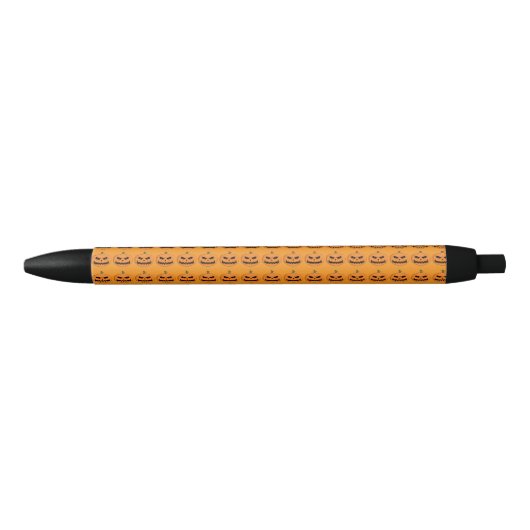 Jack O'Lantern - Halloween Zwarte Inkt Pen (Voorkant)