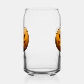 Jack O'lantern is klaar voor Halloween Blikvorm Glas (Links)