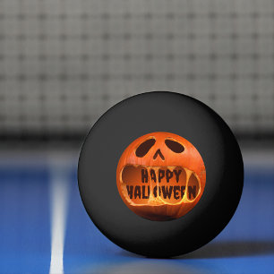 Jack o'lantern pompoen Halloween tafeltennis Pingpongballen