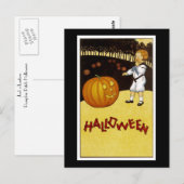 Jack o'Lantern Pumpkin Patch Halloween Briefkaart (Voorkant / Achterkant)