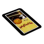 Jack o'Lantern Pumpkin Patch Halloween Magneet (Rechterzijde)