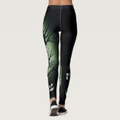 Jack O'Lantern 's nachts Leggings (Achterkant)