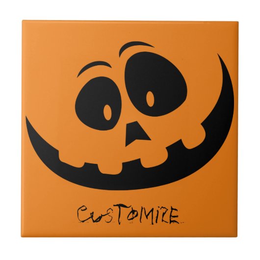 Jack O'lantern Smile Thunder_Cove Tegeltje (Voorkant)