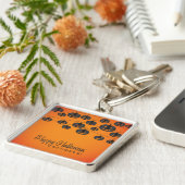 Jack O'lantern string Sleutelhanger (Zijkant)