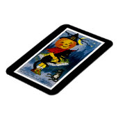 Jack o'Lantern Witch Magneet (Linkerzijde)