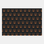 Jack o'lantern Wrapping Paper Flat Sheet Set 3 (Voorkant)