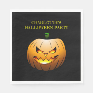 Jack O'lanterns Halloween Nacht Servet