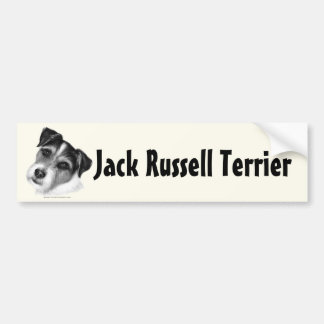 Jack (Parson) Russell Terrier Bumpersticker