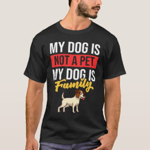 Jack Parson Russell Terrier Dog Puppies Owner Love T-shirt