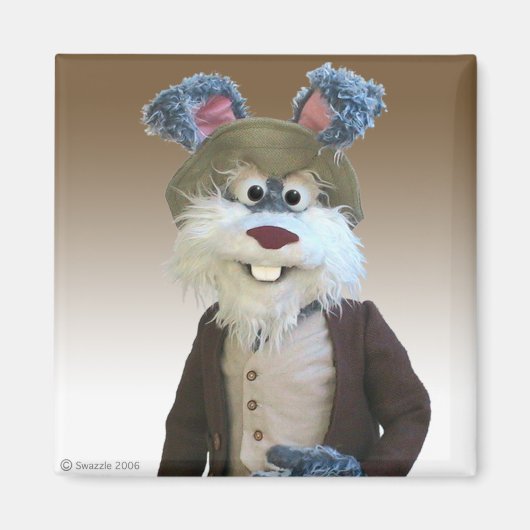 Jack Rabbit Magnet Magneet (Voorkant)