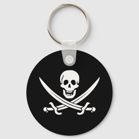 Jack Rackham Pirate Sleutelhanger (Voorkant)