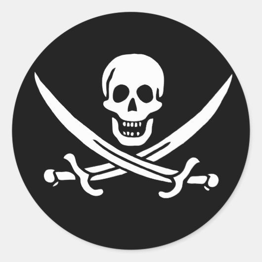 Jack Rackham stickers (Voorkant)