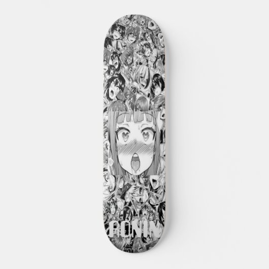 JACK RONIN APEX GIRL BLACK Skateboard Deck (Recto)