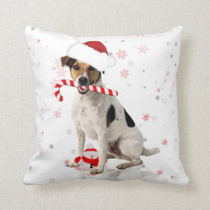 Jack Russel Dog Kerstfeestdag Pillow Kussen