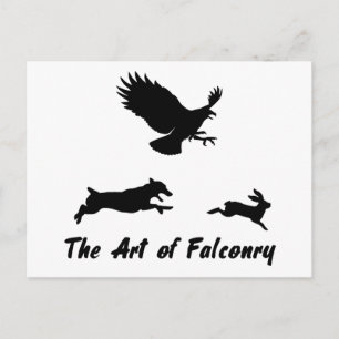 Jack Russel en Falconry Briefkaart