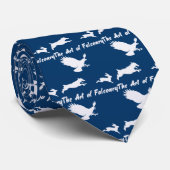 Jack Russel en Falconry Stropdas (Opgerold)