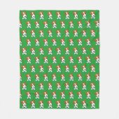 Jack Russel Fleece Blanket Deken (Voorkant)
