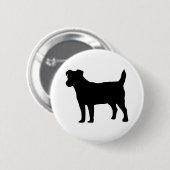 Jack russel ronde button 5,7 cm (Voorkant /achterkant)