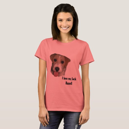 Jack russel T shirt (Voorkant volledig)