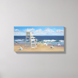 Jack Russel Tails #1 Canvas Afdruk