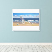 Jack Russel Tails Canvas Afdruk (Insitu (Houten vloer))