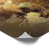 Jack Russel Terrier Dog Art Imprimer Poster (Coin)