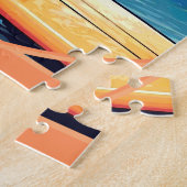 Jack Russel Terrier surfen Legpuzzel (Zijkant)