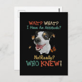 Jack Russel wacht wat ik heb... Briefkaart (Voorkant / Achterkant)