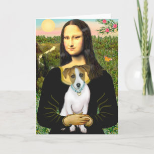 Jack Russell 10 - Mona Lisa Kaart