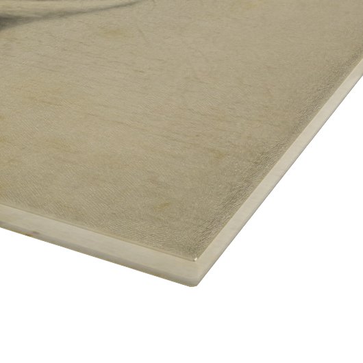 Jack Russell Briefkaart Snijplank (Hoek)