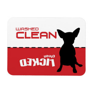 Jack Russell Chi, Dishwasher Magnet - Gegenereerd  Magneet