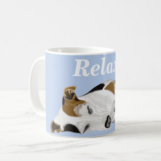 Jack Russell Coffee Mug (Devant gauche)
