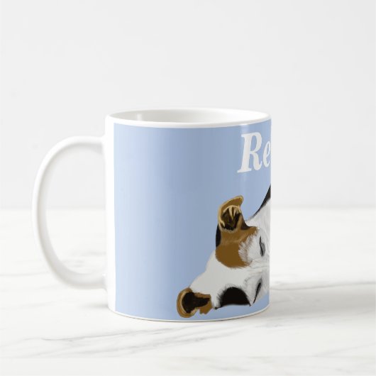 Jack Russell Coffee Mug (Gauche)