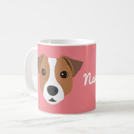 Jack Russell Dog Coffee Mok