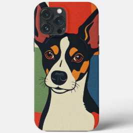 Jack Russell Dog Design iPhone 13 Pro Max Hoesje