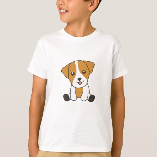 Jack Russell Dog Puppy Frends Dogs T-shirt (Voorkant)