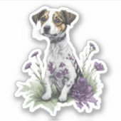 Jack Russell Dog Sticker (Voorkant)