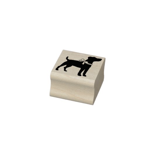 Jack Russell Dog Terrier Puppy Rubberstempel (Stempel)