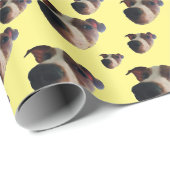 Jack Russell Face Wrapping Paper Cadeaupapier (Rol Hoek)