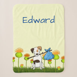 Jack Russell Hondenliefhebber Sherpa Deken
