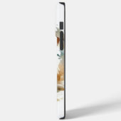 Jack Russell Kerstkrans feestelijke pup Case-Mate iPhone Case (Achterkant / Links)