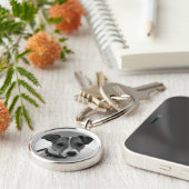 Jack Russell Keyring Sleutelhanger (Zijkant)