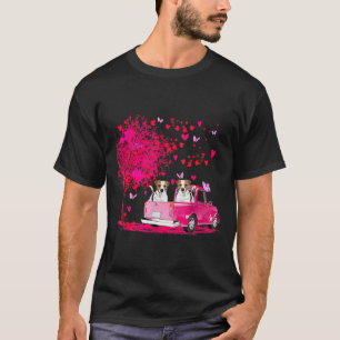 Jack Russell Koppel Truck Gelukkig Valentijnsdag G T-shirt